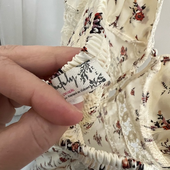 Intimately Free People Out and About Maxi Slip Dress in Cream Size medium - Picture 3 of 3